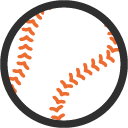Baseball as drawn by Google in Android 4.4