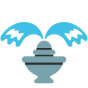 Fountain as drawn by Google in Android 4.4
