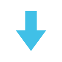 Down Arrow as drawn by Google in Android 4.4