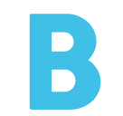Regional Indicator Symbol Letter B, the design in this release