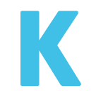 Regional Indicator Symbol Letter K, the design in this release