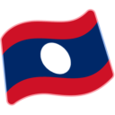 Flag: Laos as drawn by Google in Android 5.0