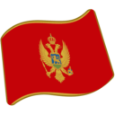 Flag: Montenegro as drawn by Google in Android 5.0