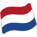 Flag: Netherlands as drawn by Google in Android 5.0