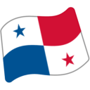 Flag: Panama as drawn by Google in Android 5.0