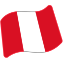 Flag: Peru as drawn by Google in Android 5.0
