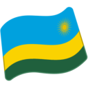 Flag: Rwanda as drawn by Google in Android 5.0