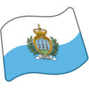Flag: San Marino as drawn by Google in Android 5.0