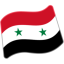 Flag: Syria as drawn by Google in Android 5.0