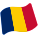 Flag: Chad as drawn by Google in Android 5.0