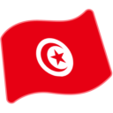 Flag: Tunisia as drawn by Google in Android 5.0