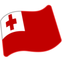 Flag: Tonga as drawn by Google in Android 5.0