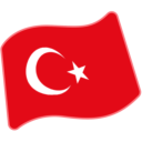 Flag: Türkiye as drawn by Google in Android 5.0