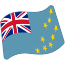 Flag: Tuvalu as drawn by Google in Android 5.0
