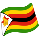 Flag: Zimbabwe as drawn by Google in Android 5.0