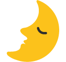 First Quarter Moon Face, the design in this release