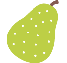 Pear as drawn by Google in Android 5.0