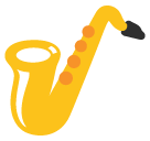 Saxophone as drawn by Google in Android 5.0