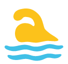 Person Swimming, the design in this release
