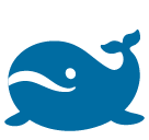 Whale as drawn by Google in Android 5.0