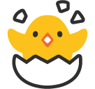 Hatching Chick as drawn by Google in Android 5.0