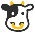 Cow Face as drawn by Google in Android 5.0
