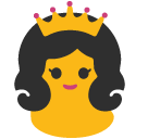 Princess as drawn by Google in Android 5.0