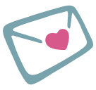 Love Letter as drawn by Google in Android 5.0
