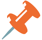 Pushpin as drawn by Google in Android 5.0