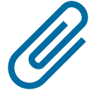 Paperclip as drawn by Google in Android 5.0