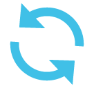 Counterclockwise Arrows Button as drawn by Google in Android 5.0