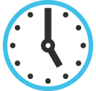 Five O’clock as drawn by Google in Android 5.0