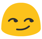 Visage Avec Un Sourire Malin as drawn by Google in Android 5.0