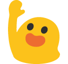 Person Raising Hand, the design in this release