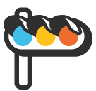 Horizontal Traffic Light as drawn by Google in Android 5.0