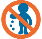 No Littering as drawn by Google in Android 5.0