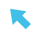 Up-Left Arrow as drawn by Google in Android 5.0