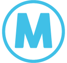 Circled M, the design in this release