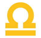 Libra as drawn by Google in Android 5.0