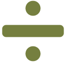Divide as drawn by Google in Android 5.0