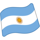 Flag: Argentina as drawn by Google in Android 6.0.1