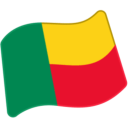 Flag: Benin as drawn by Google in Android 6.0.1