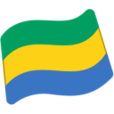 Flag: Gabon as drawn by Google in Android 6.0.1