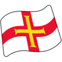 Flag: Guernsey as drawn by Google in Android 6.0.1