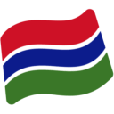 Flag: Gambia, the previous design