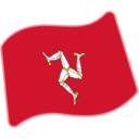 Flag: Isle of Man, the previous design