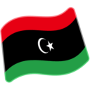 Flag: Libya as drawn by Google in Android 6.0.1