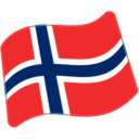 Flag: Norway as drawn by Google in Android 6.0.1