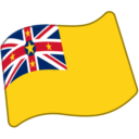 Flag: Niue as drawn by Google in Android 6.0.1