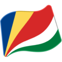 Flag: Seychelles as drawn by Google in Android 6.0.1